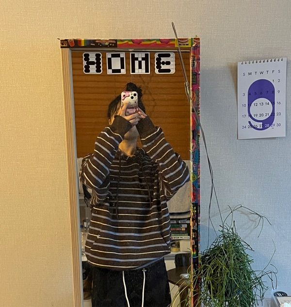 MUSINSA | YESEYESEE YES Stripe Hoodie Brown