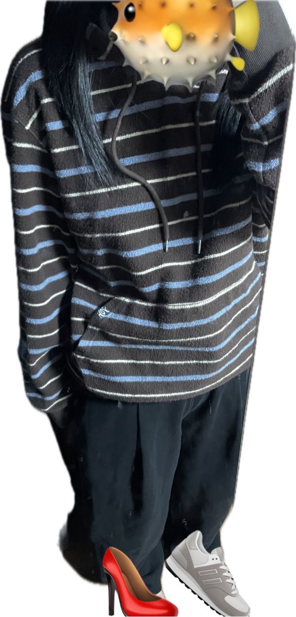MUSINSA | YESEYESEE YES Stripe Hoodie Brown