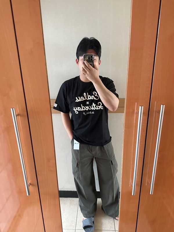 MUSINSA | SATUR Endless Saturday Short Sleeve T-Shirt