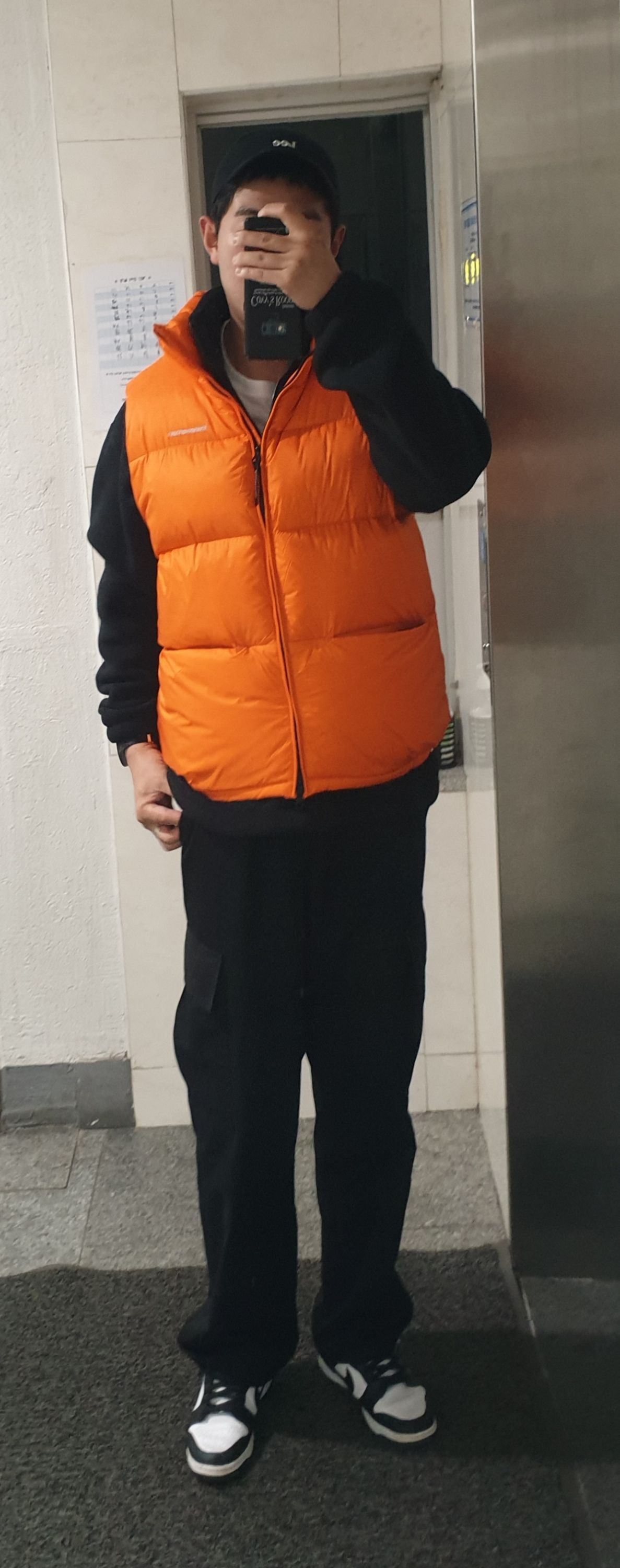 MUSINSA公式 | thisisneverthat PERTEX® T ダウンベスト オレンジ