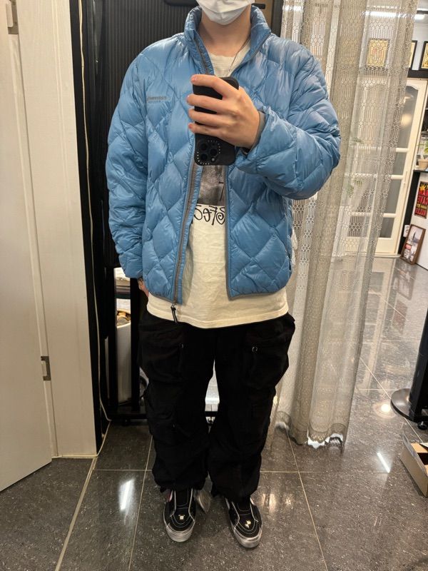 MUSINSA | thisisneverthat Ultralight Down Jacket Blue