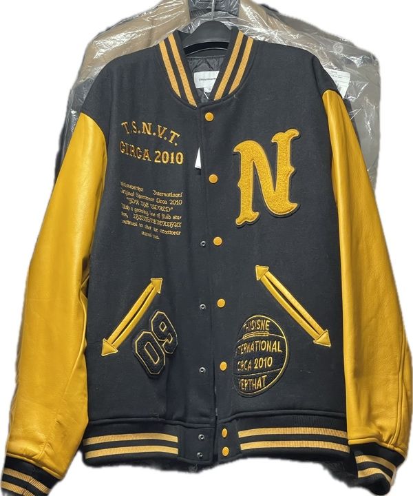 MUSINSA | thisisneverthat® Originals Varsity Jacket Navy