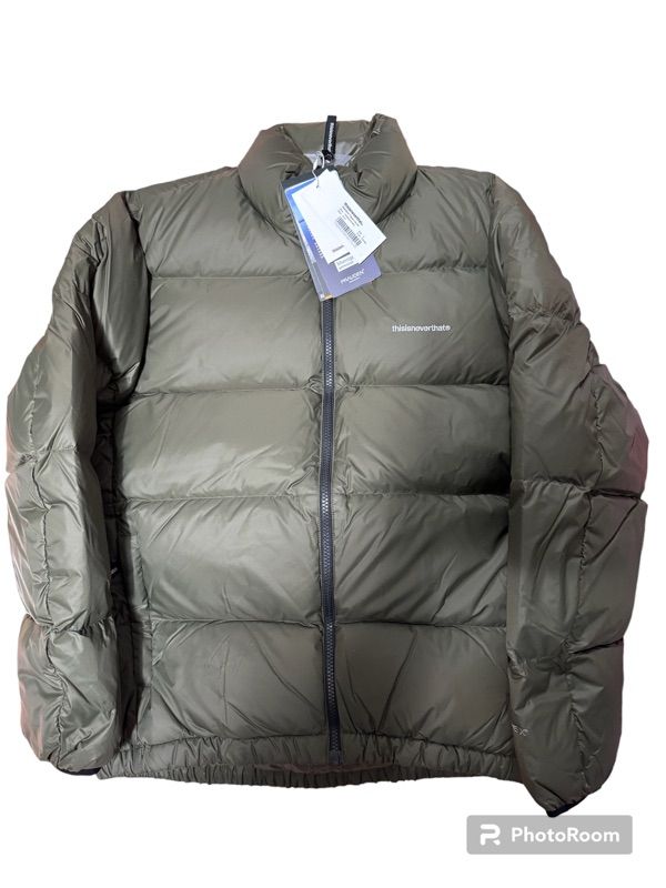 MUSINSA | thisisneverthat PERTEX® T Down Jacket Olive
