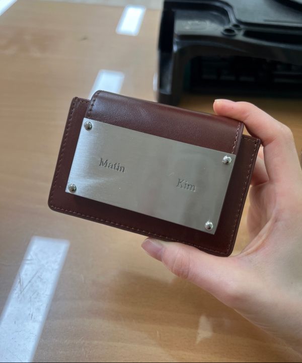 折りたたみ財布 [MATINKIM]vintage accordion wallet in olive Matin Kim Vintage Accordion Wallet Olive | eBay