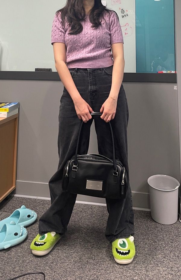 【Matin Kim】マーティンキム VINTAGE LEATHER BOSTON BAG Matin Kim】マーティンキム VINTAGE LEATHER BOSTON BAG (Matin