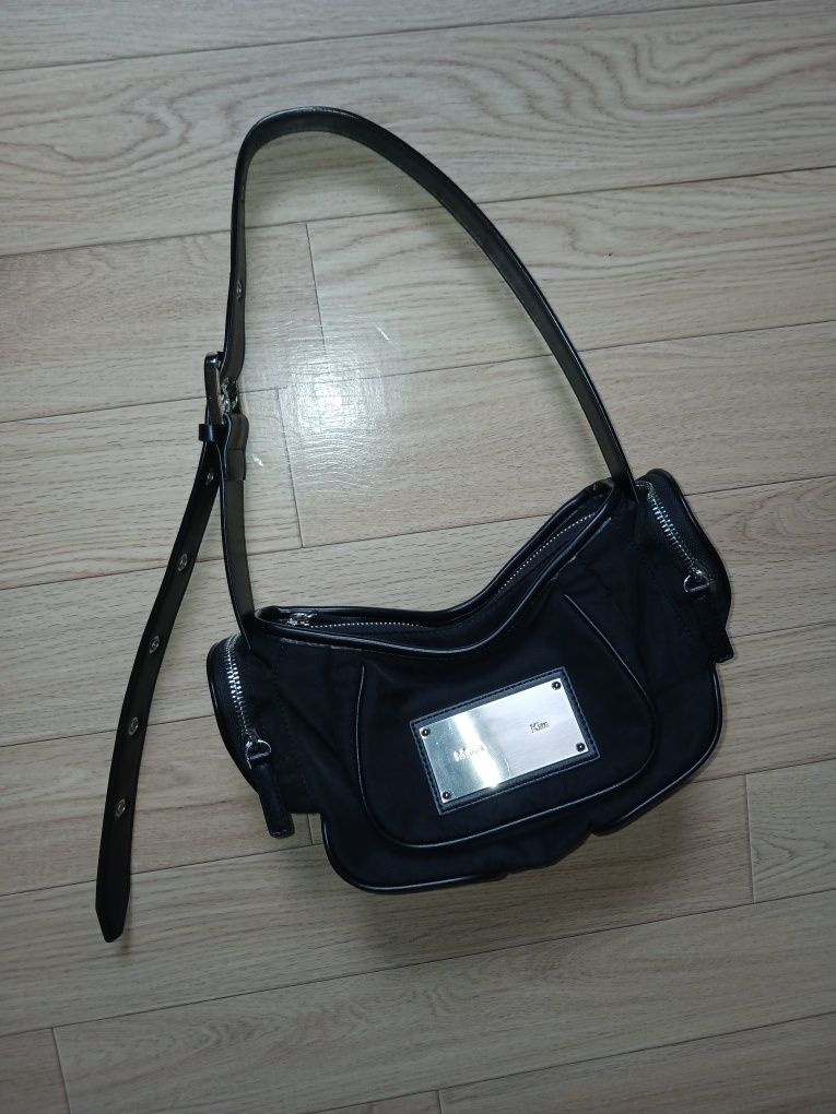 MUSINSA | MATIN KIM MADELEINE ROUND BAG IN BLACK