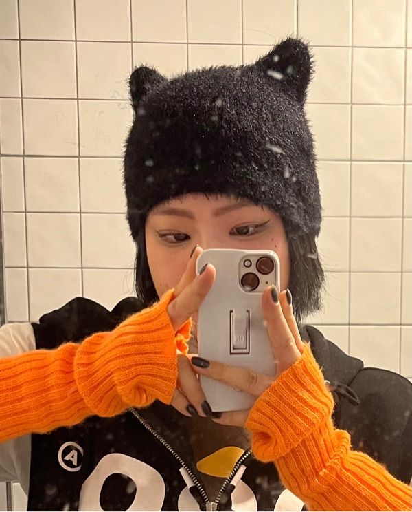 人気★EXPIRED GIRL★MEOW BEANIE MUSINSA | EXPIRED GIRL Meow Beanie BLACK
