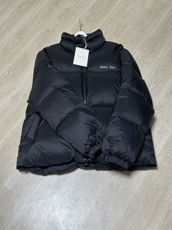 MUSINSA公式 | MATIN KIM HIGH NECK CLASSIC PUFFER DOWN JUMPER