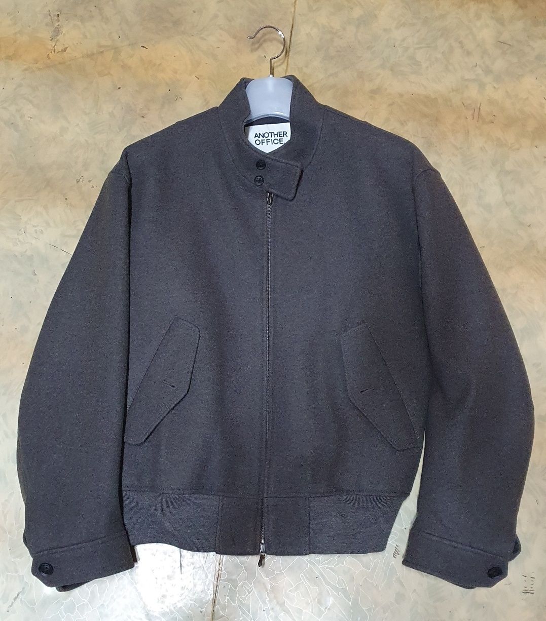 MUSINSA | ANOTHER OFFICE Huge Harrington Jacket (Mink Brown)