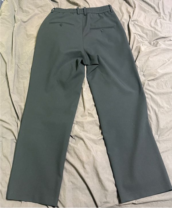 パンツ ANOTHER OFFICE Habana Banded Slacks MUSINSA公式 | ANOTHER OFFICE Habana Banded Slacks (Black)