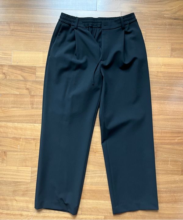 Habana Banded スラックス　another office MUSINSA公式 | ANOTHER OFFICE Habana Banded Slacks (Black)