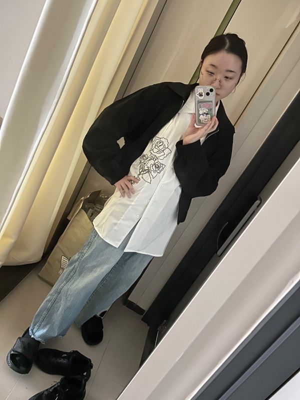 MUSINSA | PLACE STUDIO Oversized Utility Cotton Blouson Zip