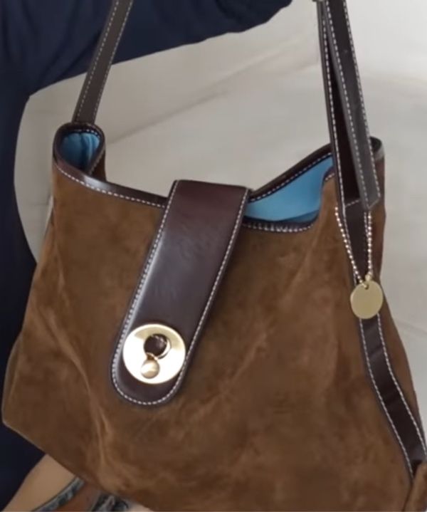 OMNIPOTENT ■ Momentum tote bag MUSINSA | OMNIPOTENT momentum tote bag [suede brown]