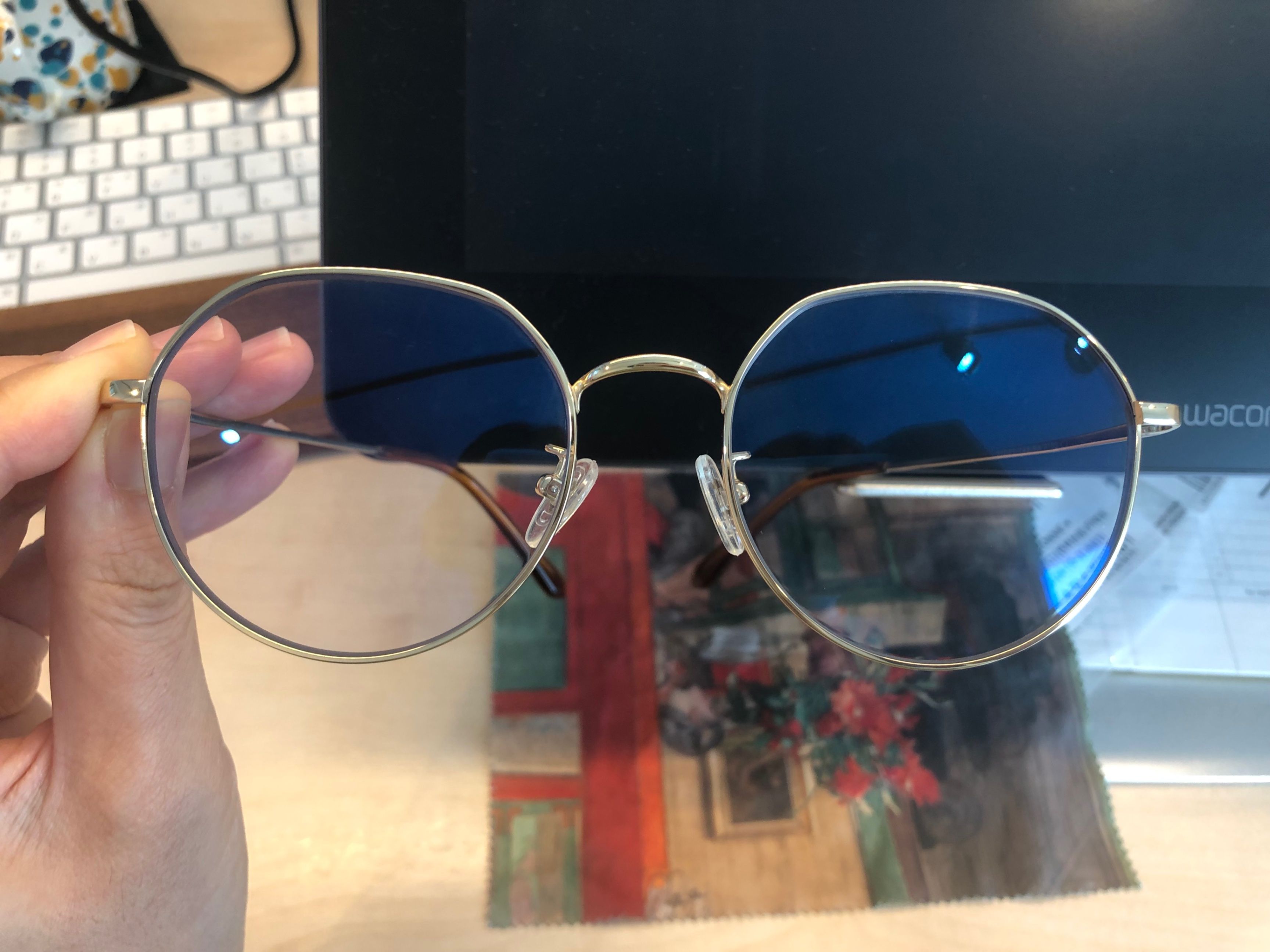 MUSINSA | RIETI Discoloration Beta Titanium Glasses 2type