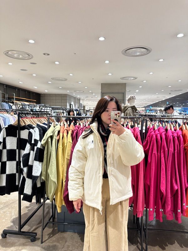 ダウンジャケット・コート YALE 007 Pocket Short Puffer Ivory YD05JP7006IV MUSINSA | YALE 007 Pocket Short Puffer_Ivory