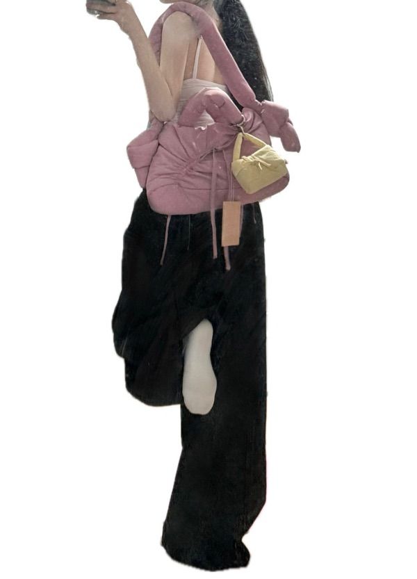 MUSINSA公式 | SINOON SMORE PADDING BAG (PINK)