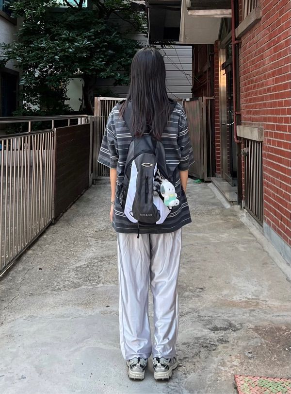 バックパック・リュック NOIAGO Multi Logo Backpack Grey MUSINSA | NOIAGO NOI1089 Multi-logo backpack (gray)