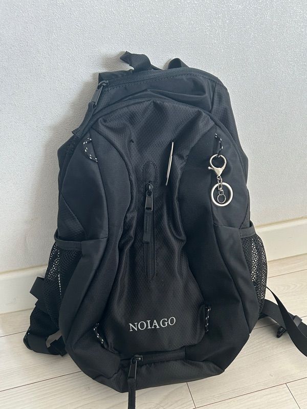 NOIAGO ノイアゴ　Symbol Logo Backpack Black NOIAGO ノイアゴ Symbol Logo Backpack Black Amazon.co.jp