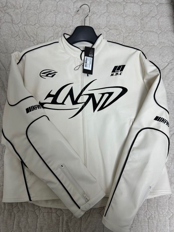 ジャケット・アウター NOT4NERD Tribal Logo Racing Jacket MUSINSA | NOT4NERD Tribal Logo Nylon Racing Jacket - Black