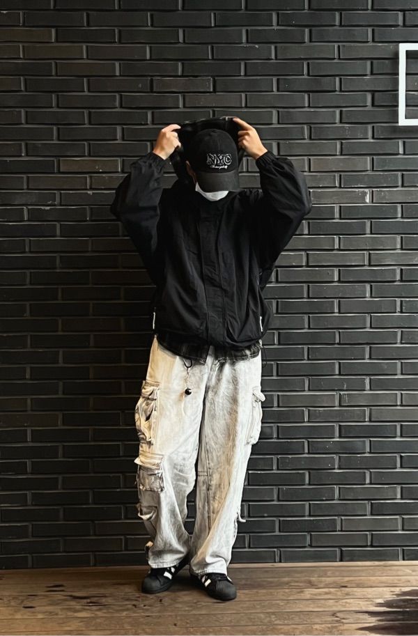 MUSINSA公式 | NOT4NERD Dirty Wash Multi Cargo Denim Pants