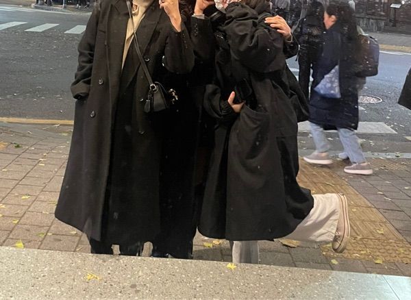 アウターその他 AVANDRESS Anna Double Long Coat BLACK MUSINSA | AVANDRESS Anna Double Long Coat BLACK