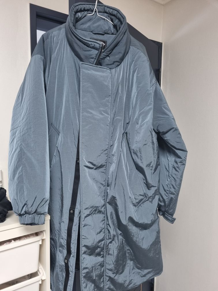 MUSINSA | FRIZMWORKS METALLIC LEVEL 7 MONSTER PARKA _ TEAL