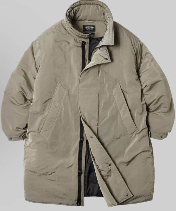 MUSINSA | FRIZMWORKS METALLIC LEVEL 7 MONSTER PARKA _ WARM GRAY