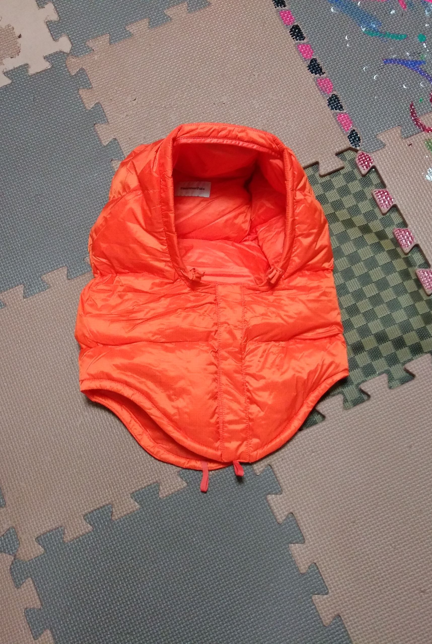 MUSINSA公式 | thisisneverthat PERTEX® パファーバラクラバ オレンジ