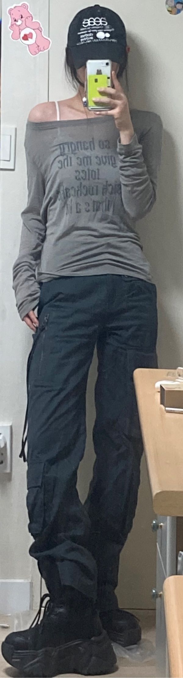 MUSINSA公式 | L.E.E.Y PLATFORM BOOTS SNEAKERS BLACK