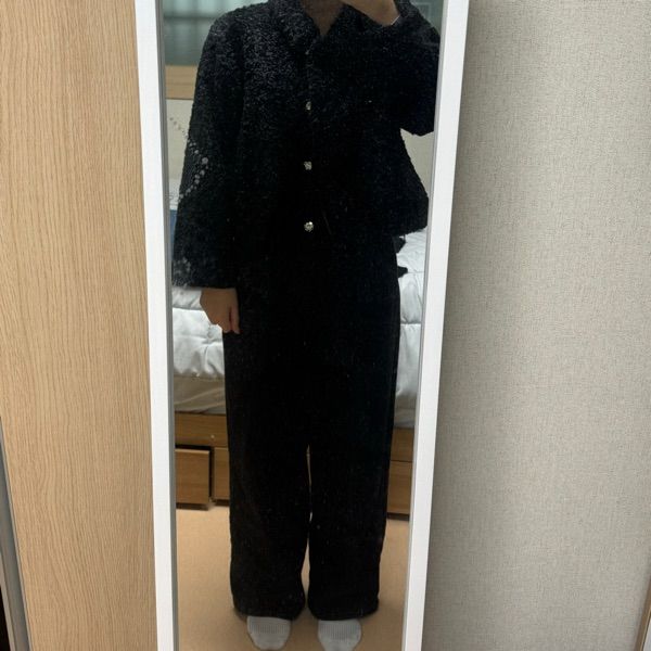 MUSINSA公式 | SOME PLACE Eco Fur Fleece Short Mustang Jacket