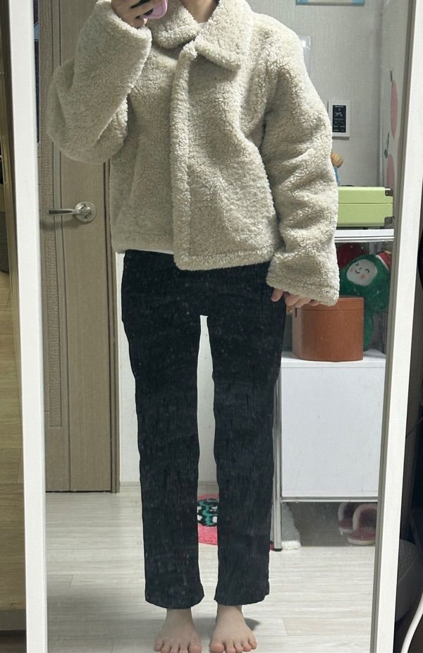MUSINSA | SOME PLACE Fur Fleece Short Mustang Jacket Jumper