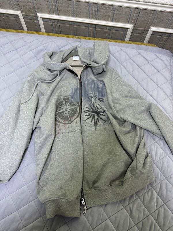 the coldest moment zip-up ドットジップアップ 水玉 ホールカット