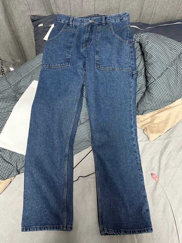 MUSINSA | PLASTICPRODUCT MPa Painter Denim (BLUE)