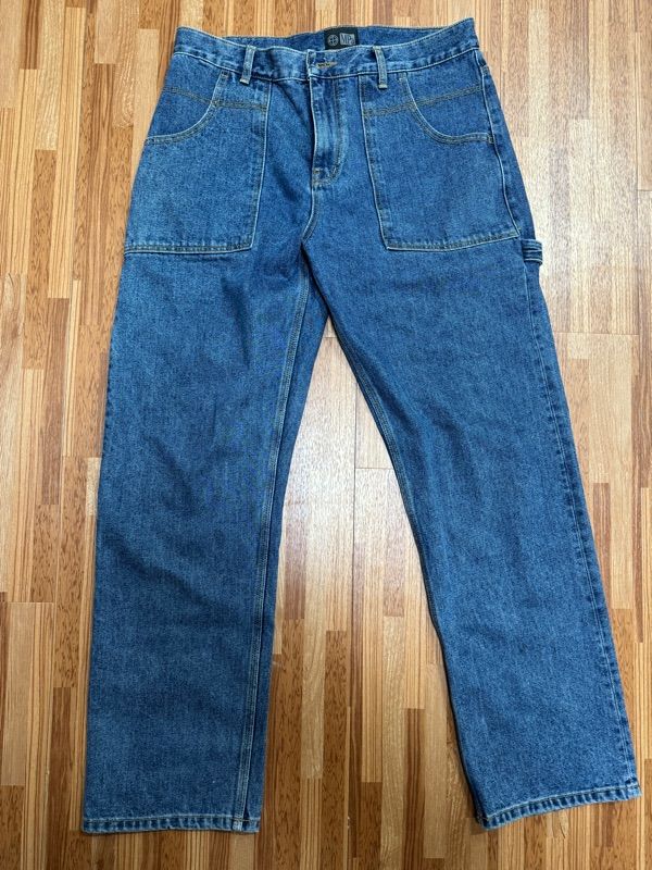 MUSINSA | PLASTICPRODUCT MPa Painter Denim (BLUE)