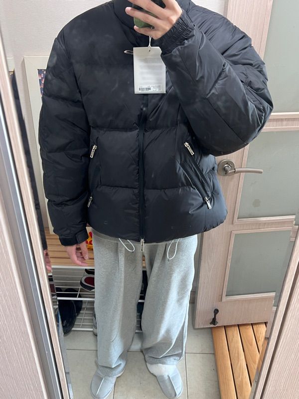 アウターその他 Opening Project Identity Down Jacket Light Gray MUSINSA | OPENING PROJECT Identity Down Jacket - Black