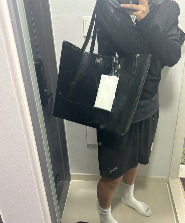 [韓国]★SATUR★Riga Shopper Bag★リガ ショッパー バッグ★ MUSINSA公式 | SATUR Riga Shopper Bag Classic Black