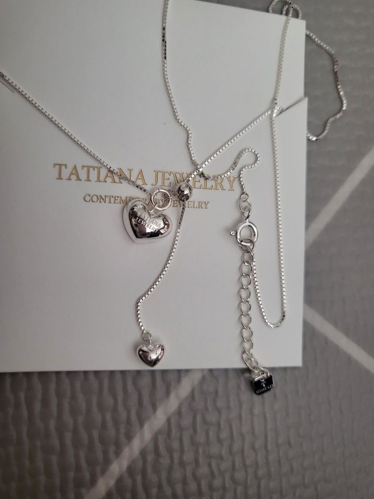 ネックレス・ペンダント TATIANA Silver 925 heart drop necklace NZ2127 MUSINSA公式 | TATIANA (Silver 925) Heart Drop Necklace NZ2127