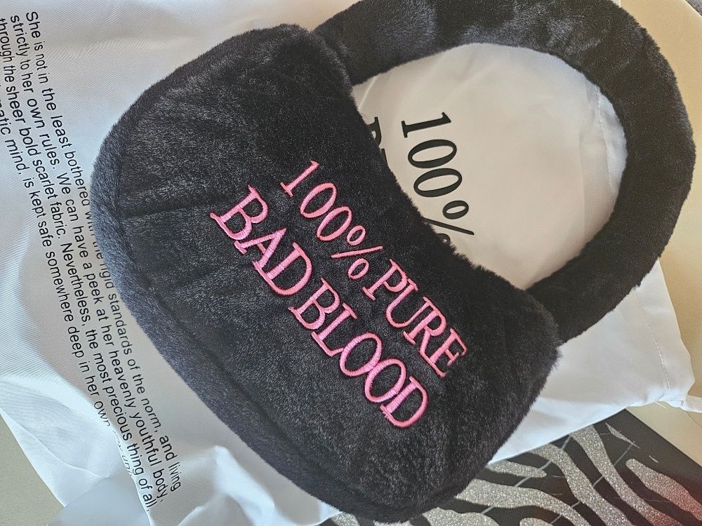 MUSINSA | BADBLOOD Pure Eco Fur Bag – Pink