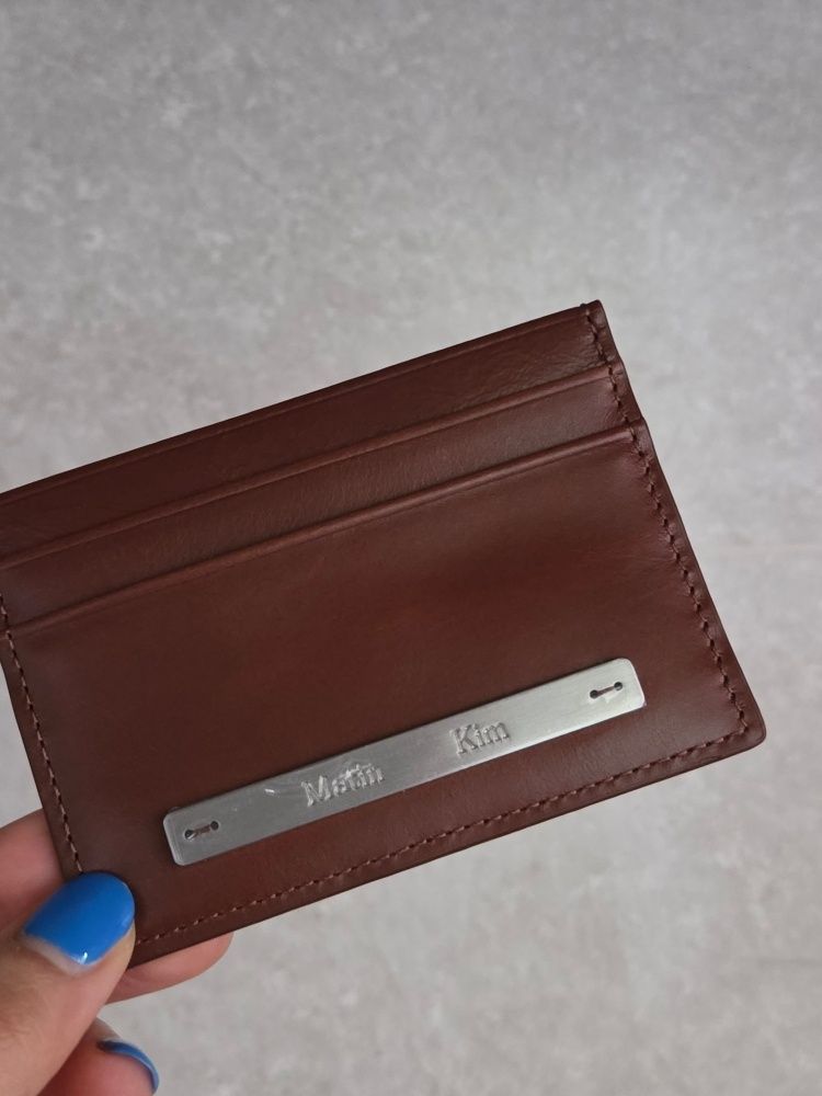 MUSINSA公式 | MATIN KIM VINTAGE CARD WALLET IN RED