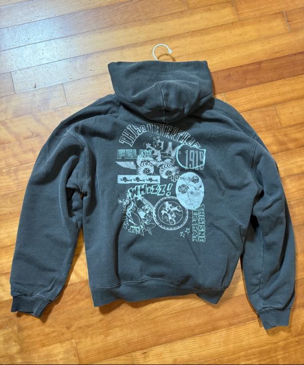 MUSINSA | thisisneverthat® TNT Felix Archive Hoodie Stone