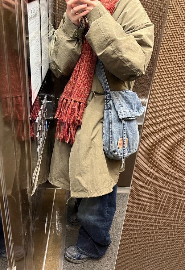 ★HELENEPARIS★WASHED DENIM CROSS BAG★デニム クロスバッグ★ MUSINSA | HELENE PARIS washed denim cross bag