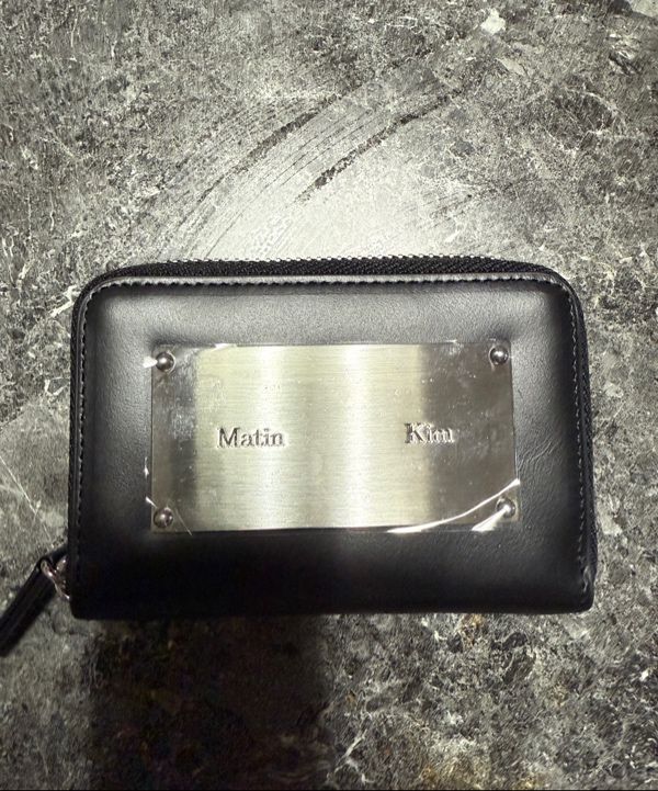 専用MatinKim VINTAGE COMPACT WALLET SILVER VINTAGE COMPACT WALLET IN SILVER - MATINKIM