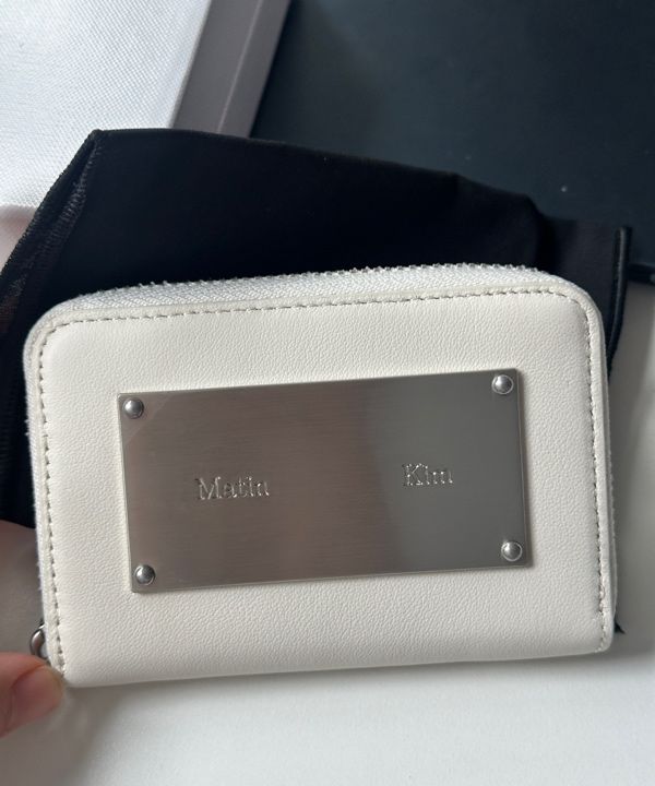 MUSINSA | MATIN KIM VINTAGE COMPACT WALLET IN BLACK