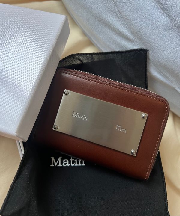 ★MATIN KIM ★VINTAGE COMPACT WALLET Designer fashion, Seoul-fully created | W Concept