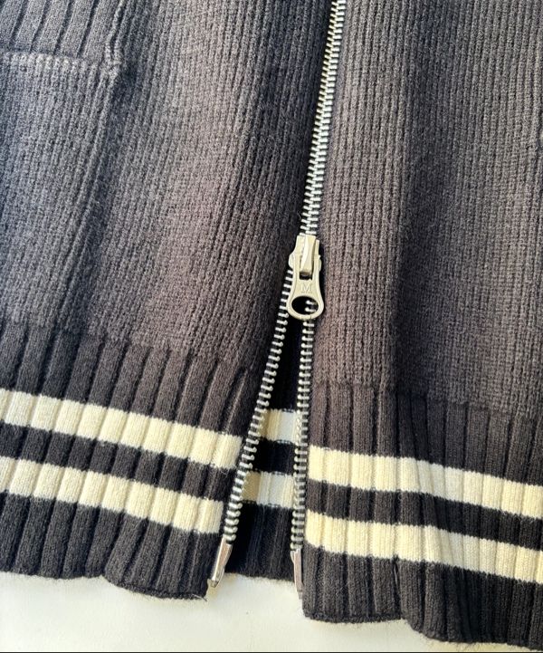 MUSINSA | MATIN KIM SPELL POINT STRIPE WOOL BLENDED KNIT CARDIGAN