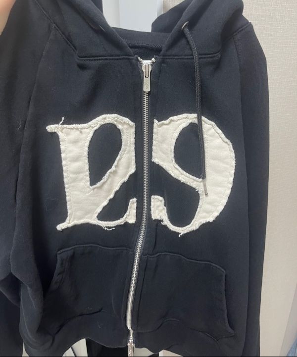 MUSINSA | ILLIGO 129 Logo Patch Hooded Zip-Up - 6 COLOR