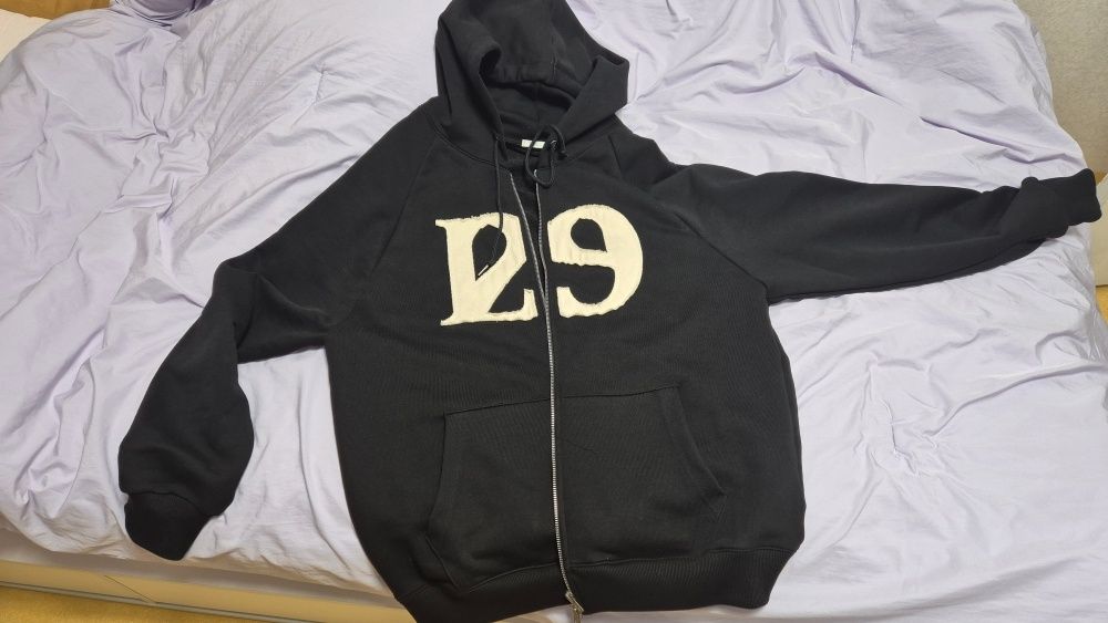 トップス ILLIGO 129LogoPatch Hooded Zip-Up /BLACK MUSINSA | ILLIGO 129 Logo Patch Hooded Zip-Up