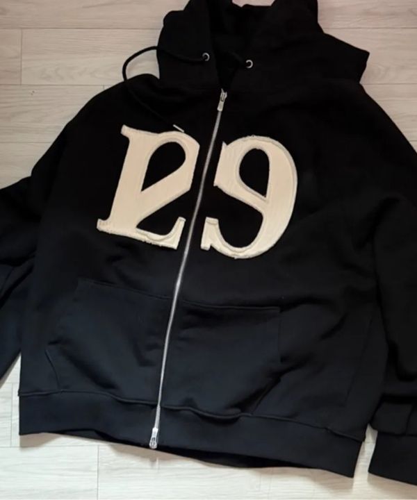 トップス ILLIGO 129 Logo Patch Hooded Zip-Up MUSINSA | ILLIGO 129 Logo Patch Hooded Zip-Up