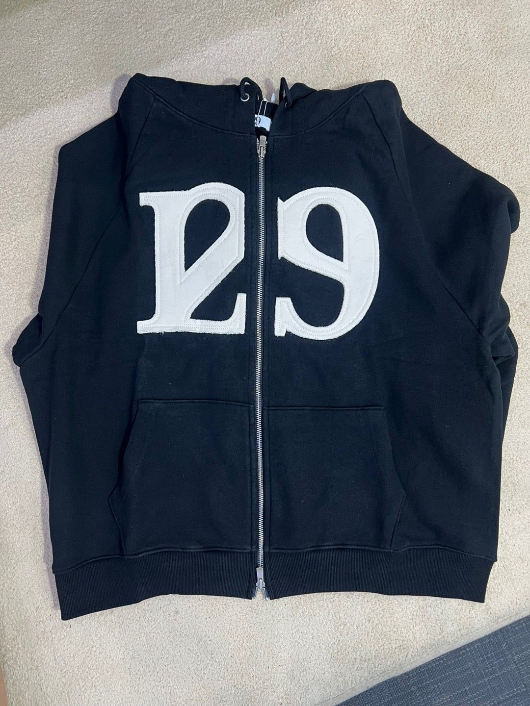 MUSINSA | ILLIGO 129 Logo Patch Hooded Zip-Up