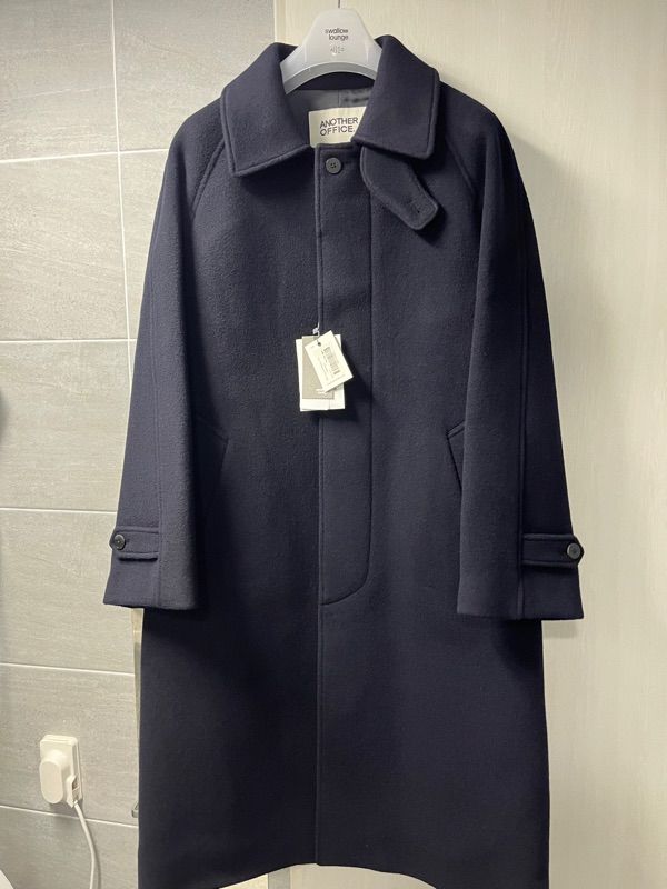 ジャケット・アウター ANOTHER OFFICE LEGACY BALMACAAN COAT MUSINSA公式 | ANOTHER OFFICE Legacy Balmacaan Coat (Dark Navy)